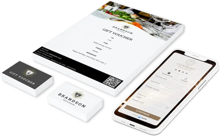 Online gift voucher certificate & gift card management software system