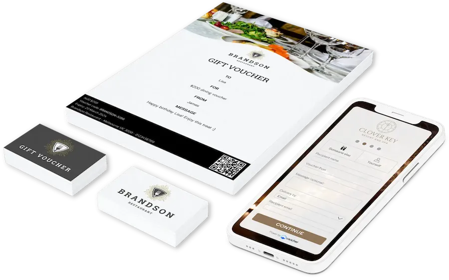 Online gift voucher certificate & gift card management software system